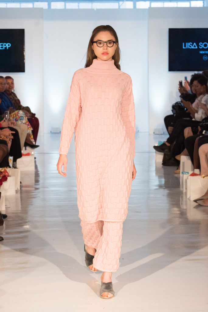 Liisa Soolepp at New York Fashion Week 
