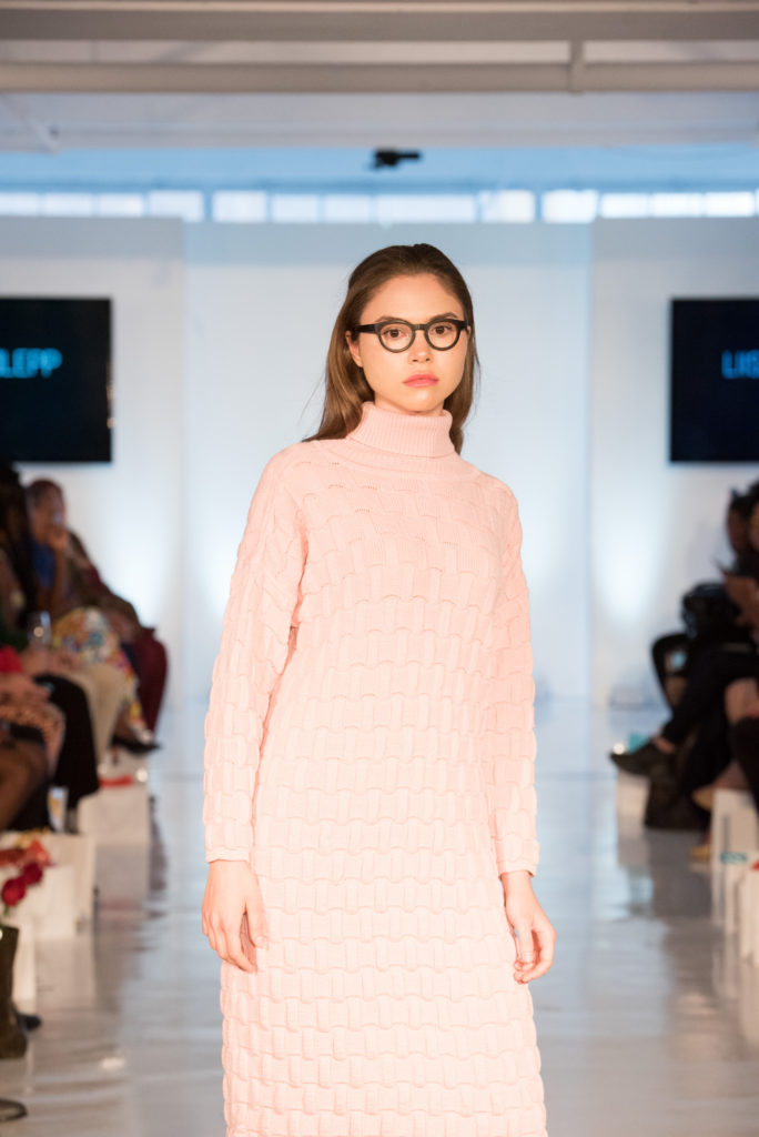 Liisa Soolepp at New York Fashion Week 