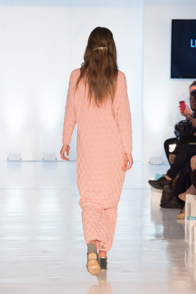 Liisa Soolepp at New York Fashion Week 