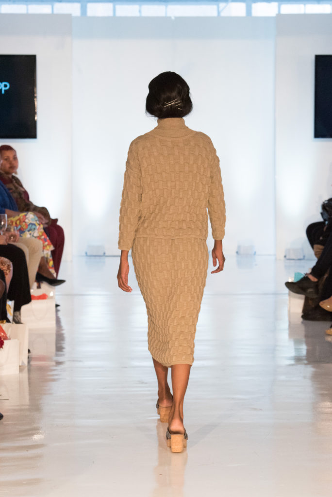 Liisa Soolepp at New York Fashion Week 