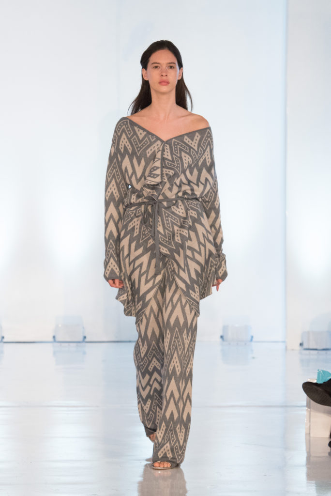 Liisa Soolepp at New York Fashion Week 