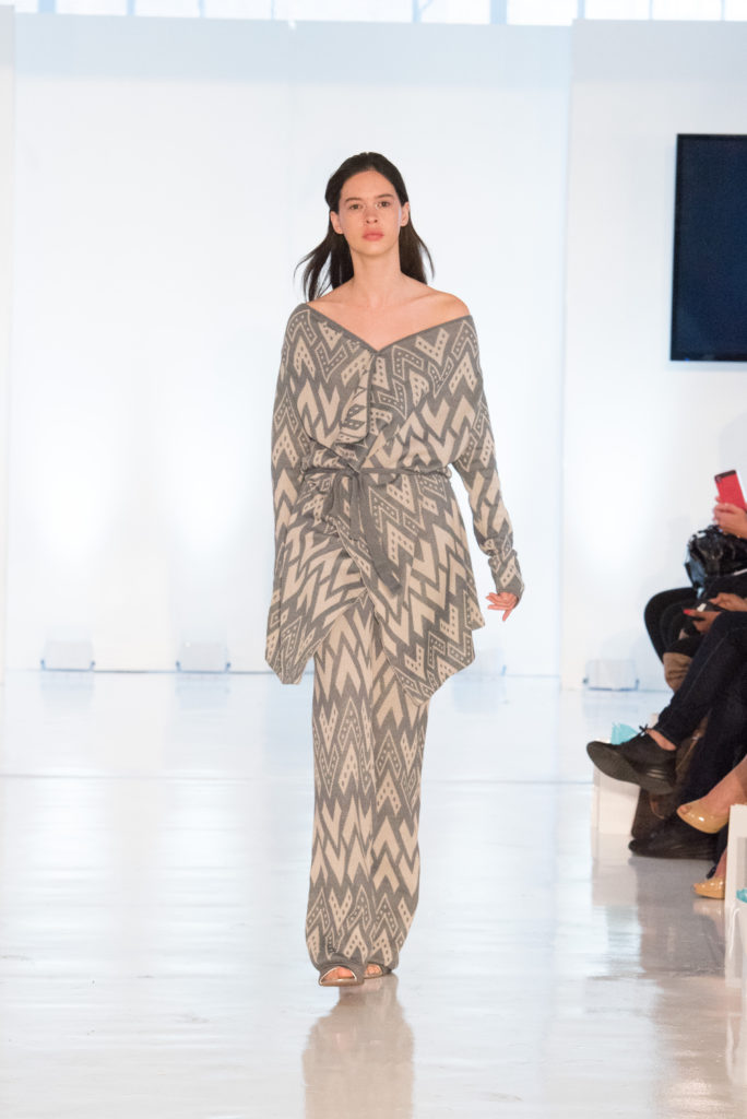 Liisa Soolepp at New York Fashion Week 