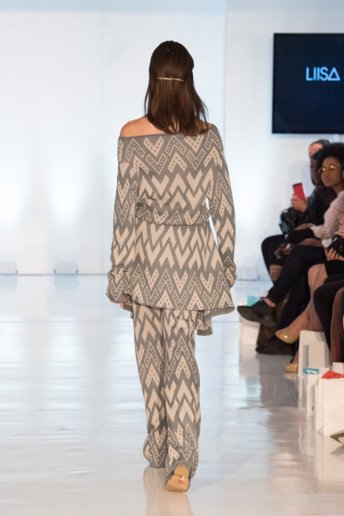 Liisa Soolepp at New York Fashion Week 