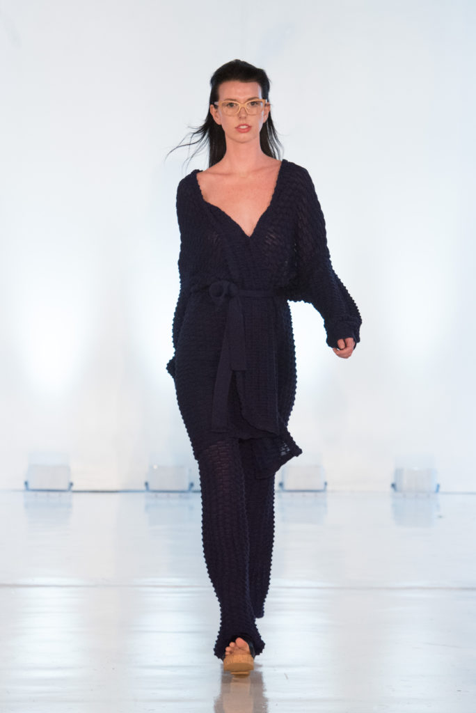 Liisa Soolepp at New York Fashion Week 