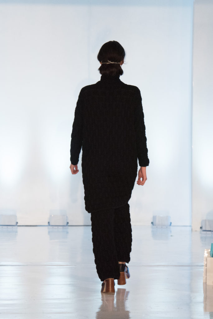 Liisa Soolepp at New York Fashion Week 