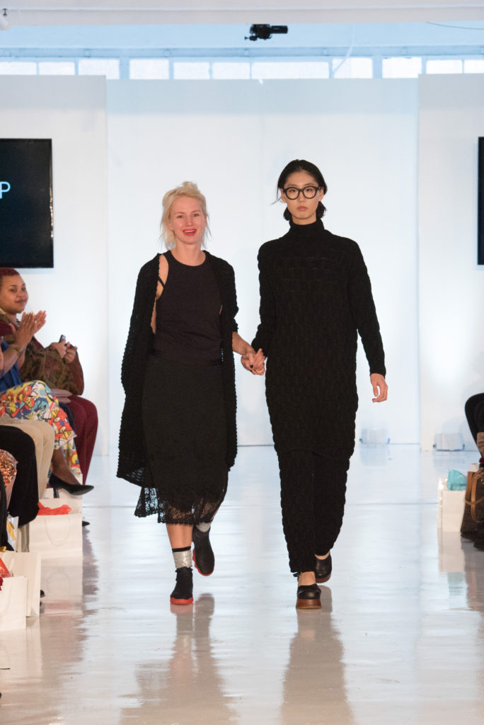 Liisa Soolepp at New York Fashion Week