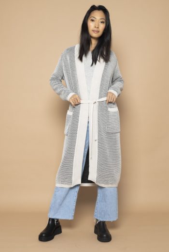 Belted waist Cardigan Mai