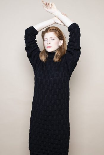 Black Knitted Dress